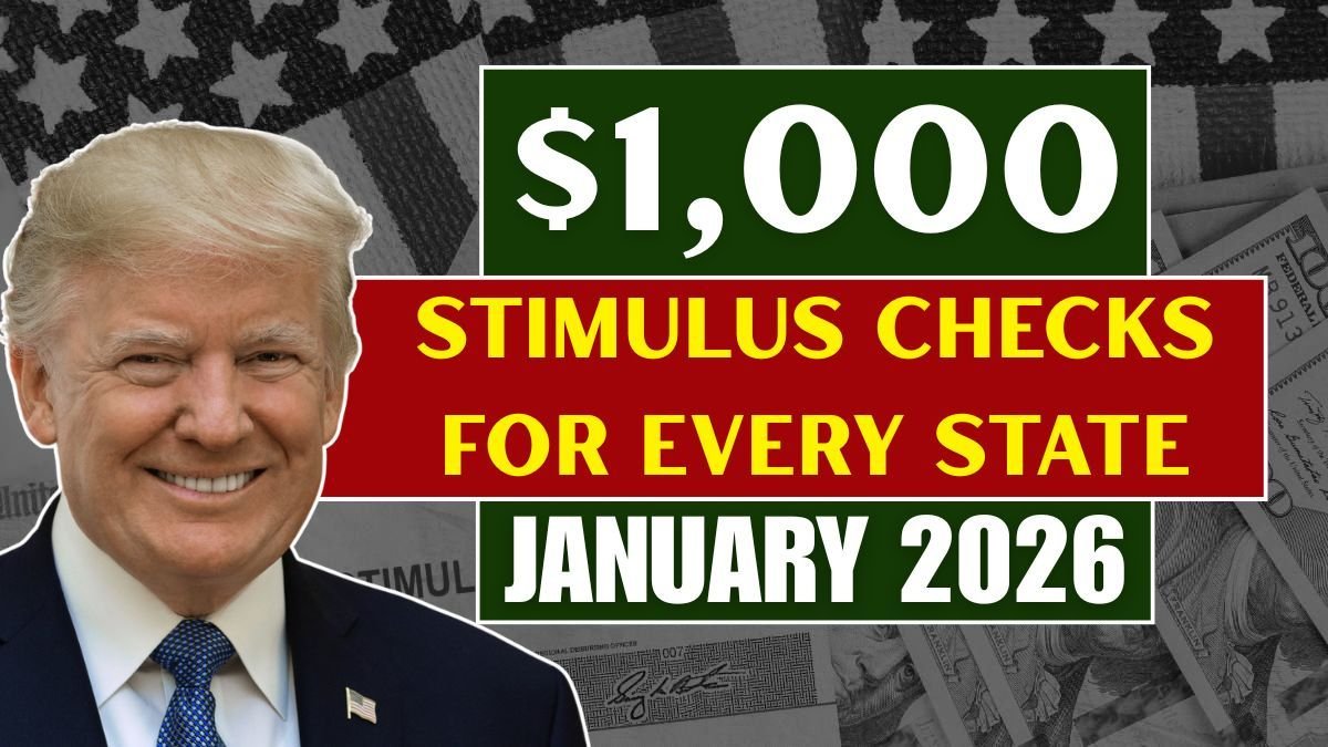$1,000 Stimulus Checks in January 2026: See Which States Are Sending Checks This Month