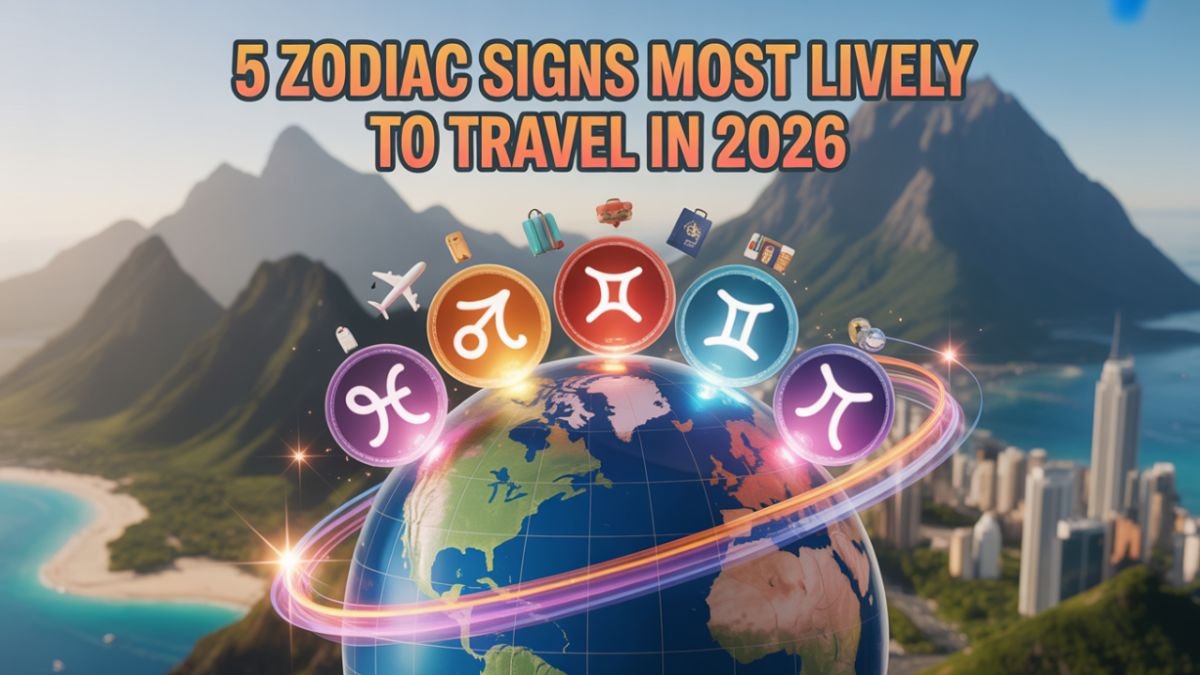5 Zodiac Signs Most Likely to Travel In 2026