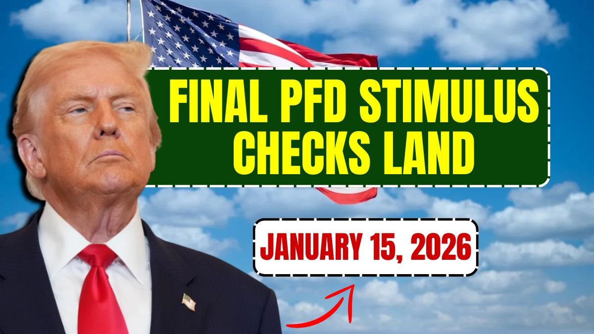 Final PFD Stimulus Checks Land January 15, 2026; Who Will Qualify?