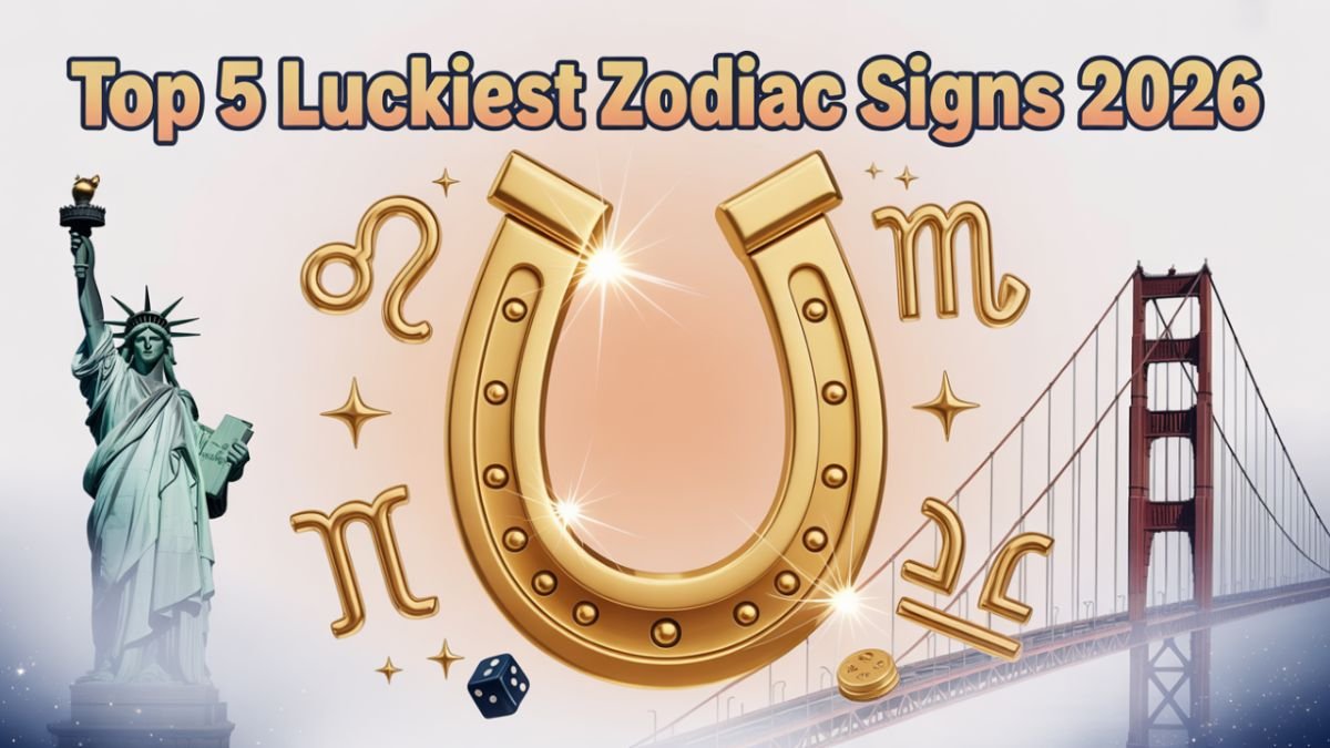 Top 5 Luckiest Zodiac Signs in the USA in 2026