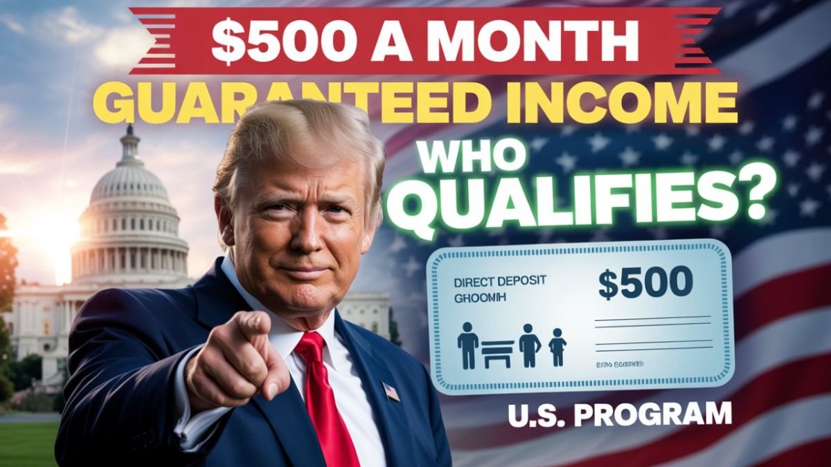 Who Qualifies for the First U.S. Guaranteed Income Program Paying $500 a Month