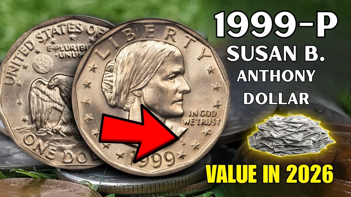 1999-P Susan B. Anthony Dollar Value in 2026